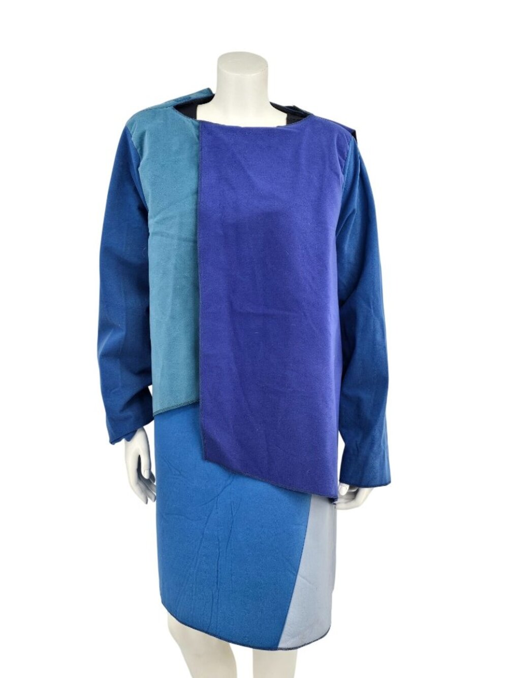 Incredibles 2 Womens Blue Colorblock Costume Dress Size XL Made In China